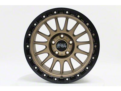 Scale 4x4 Wheels S01 Matte Bronze Wheel; 17x8.5; 0mm Offset (07-18 Jeep Wrangler JK)