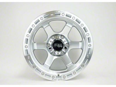 Scale 4x4 Wheels S03 Machined 6-Lug Wheel; 17x9; -25mm Offset (24-26 Tacoma)