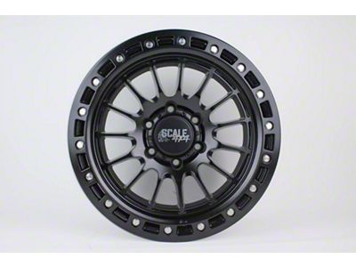 Scale 4x4 Wheels S04 Matte Black 6-Lug Wheel; 17x9; -25mm Offset (24-26 Tacoma)