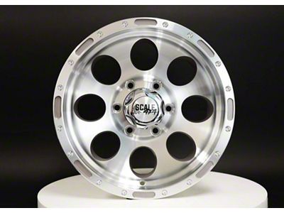 Scale 4x4 Wheels S52 Machined 6-Lug Wheel; 16x10; -27mm Offset (16-23 Tacoma)