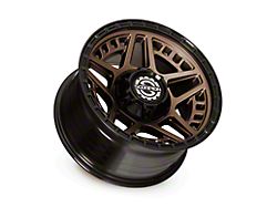 Scorpion Rebel Bronze with Black Lip Wheel; 20x9; 0mm Offset (07-18 Jeep Wrangler JK)