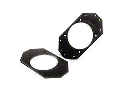 Scosche Speaker Adapters; 4x6-Inch (87-06 Jeep Wrangler YJ & TJ)