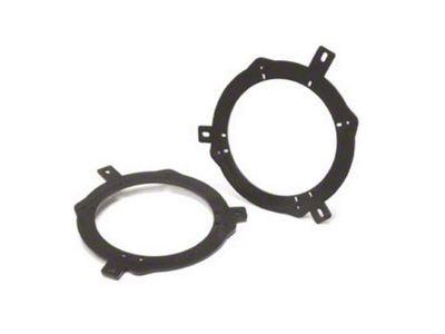 Scosche Speaker Adapters; 5.25/6.50-Inch (07-18 Jeep Wrangler JK)