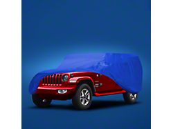 Seal Skin Covers Supreme SUV Cover; Blue (76-06 Jeep CJ7, Wrangler YJ & TJ, Excluding Unlimited)