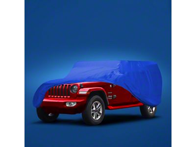 Seal Skin Covers Supreme SUV Cover; Blue (76-06 Jeep CJ7, Wrangler YJ & TJ, Excluding Unlimited)