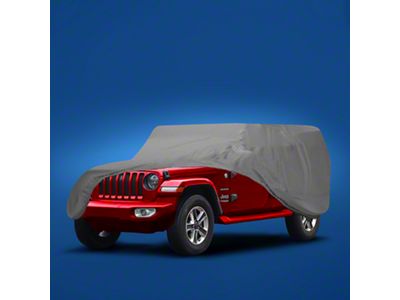 Seal Skin Covers Supreme SUV Cover; Gray (76-06 Jeep CJ7, Wrangler YJ & TJ, Excluding Unlimited)