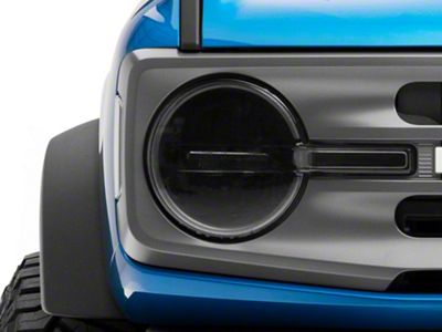 SEC10 Headlight Tint; Smoked (21-25 Bronco)