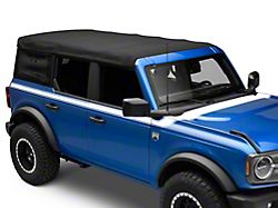 SEC10 Hood and Side Stripes; White (21-25 Bronco 4-Door)