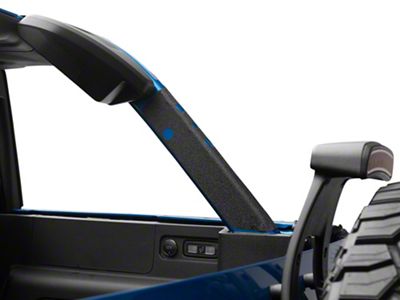 SEC10 Roll Bar Protection Body Shield; Black (21-25 Bronco)