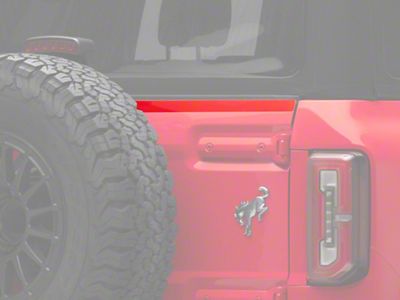SEC10 Tailgate Paint Protection Film; Clear (21-25 Bronco)