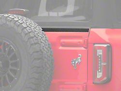 SEC10 Tailgate Top Protection Body Shield; Black (21-26 Bronco)