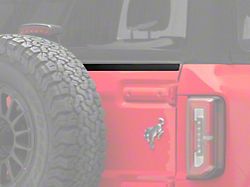 SEC10 Tailgate Top Protection Body Shield; Matte Black (21-25 Bronco)