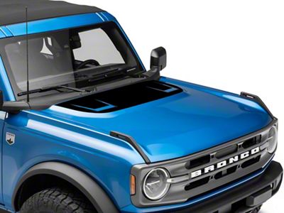 SEC10 Version 1 Hood Decal; Gloss Black (21-25 Bronco, Excluding Raptor)