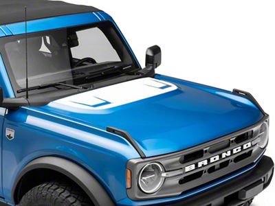 SEC10 Version 1 Hood Decal; White (21-25 Bronco, Excluding Raptor)