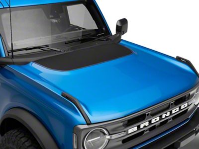 SEC10 Version 3 Hood Decal; Carbon Fiber (21-25 Bronco, Excluding Raptor)