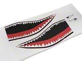 SEC10 Shark Teeth Decal (20-25 Jeep Gladiator JT)