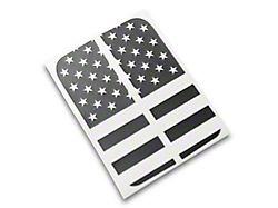 SEC10 Small Rear Window Decal; Matte Black (20-25 Jeep Gladiator JT)