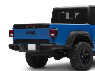 SEC10 Tailgate Decal; Gloss Black (20-25 Jeep Gladiator JT)