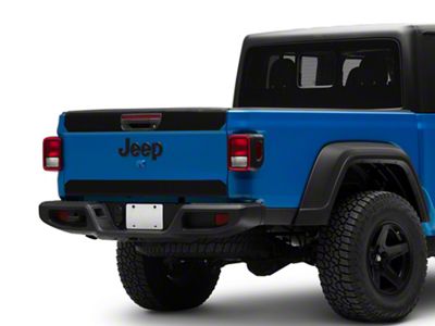 SEC10 Tailgate Decal; Matte Black (20-25 Jeep Gladiator JT)