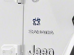 SEC10 1941 Silhouette Decal; Blue (Universal; Some Adaptation May Be Required)
