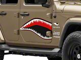 SEC10 Shark Teeth Decal (76-26 Jeep CJ5, CJ7, Wrangler YJ, TJ, JK & JL)