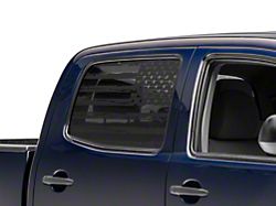 SEC10 Distressed Flag Quarter Window Decal (13-15 Tacoma)