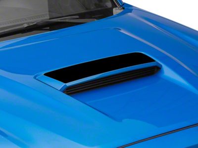 SEC10 Hood Scoop Accent Decal; Gloss Black (16-23 Tacoma)