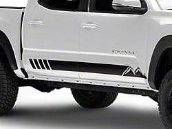 SEC10 Mountain Rocker Stripes; Gloss Black (Universal; Some Adaptation May Be Required)