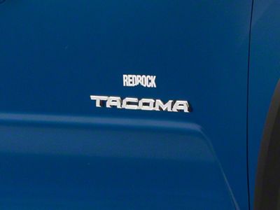 SEC10 RedRock Fender Decal; White (Universal; Some Adaptation May Be Required)