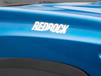 SEC10 RedRock Hood Decal; White (Universal; Some Adaptation May Be Required)