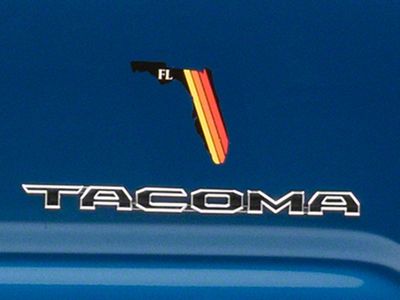 SEC10 State Retro Stripe Decal; Florida (Universal; Some Adaptation May Be Required)