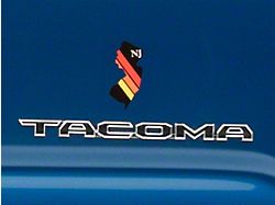SEC10 State Retro Stripe Decal; New Jersey (Universal; Some Adaptation May Be Required)