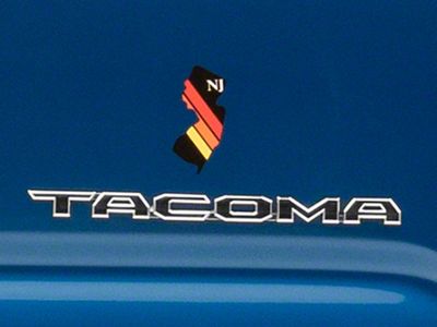 SEC10 State Retro Stripe Decal; New Jersey (Universal; Some Adaptation May Be Required)