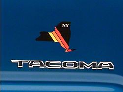 SEC10 State Retro Stripe Decal; New York (Universal; Some Adaptation May Be Required)