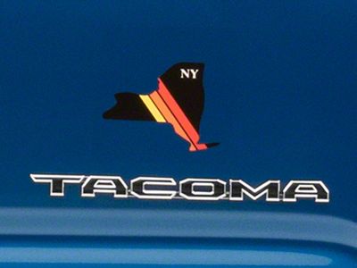 SEC10 State Retro Stripe Decal; New York (Universal; Some Adaptation May Be Required)
