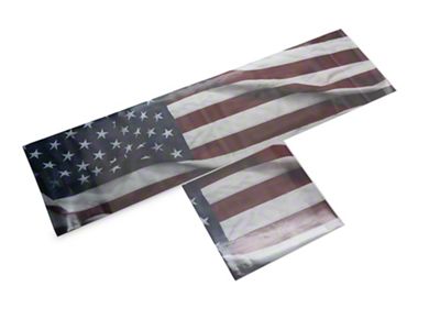 SEC10 Perforated Flag Rear Window Decal (04-24 Titan)
