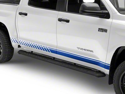 SEC10 Dashed Rocker Stripes; Blue (Universal; Some Adaptation May Be Required)