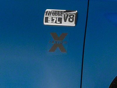 SEC10 Raxiom Fender Decal; Black (Universal; Some Adaptation May Be Required)