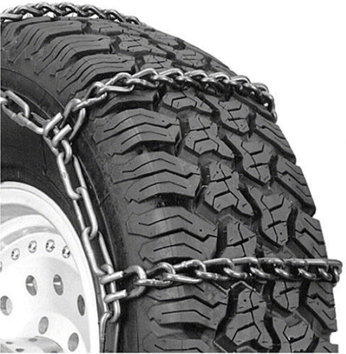 Security Chain Jeep Wrangler Quik Grip Wide Base STD Twist Tire Chains