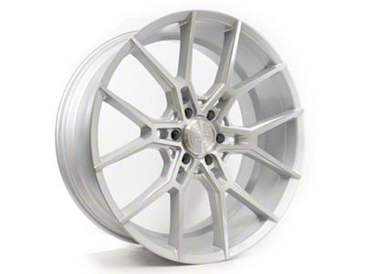 Select Precision Alloys Alpine Gloss Silver Brushed 6-Lug Wheel; 24x10; 25mm Offset (03-09 4Runner)