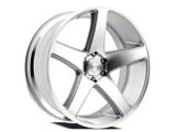 Select Precision Alloys Spectrum Gloss Silver Machined 6-Lug Wheel; 24x10; 30mm Offset (22-26 Bronco Raptor)
