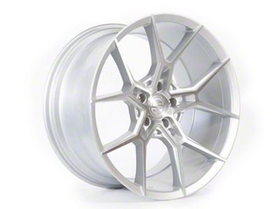 Select Precision Alloys Alpine Gloss Silver Brushed Wheel; 20x9; 38mm Offset (84-01 Jeep Cherokee XJ)