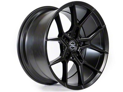 Select Precision Alloys Alpine Satin Black Wheel; 20x9; 38mm Offset (84-01 Jeep Cherokee XJ)