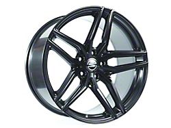 Select Precision Alloys Shadow Satin Black Wheel; 20x9; 20mm Offset (84-01 Jeep Cherokee XJ)