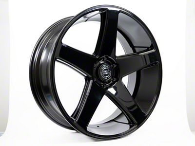 Select Precision Alloys Spectrum Glossy Black 6-Lug Wheel; 24x10; 19mm Offset (24-25 Tacoma)