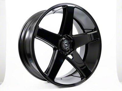 Select Precision Alloys Spectrum Glossy Black 6-Lug Wheel; 24x10; 19mm Offset (22-25 Tundra)