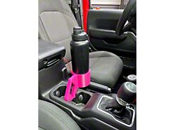 Sheltech 3D 3rd Cup Holder; Hot Pink (20-25 Jeep Gladiator JT)