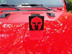 Sheltech 3D Gladiator Pin Less Hitch Cover; Red Graphic (20-25 Jeep Gladiator JT)