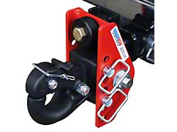 Shocker Hitch Impact 12K Cushion Pintle Hook for 2-Inch Receiver Hitch; 1-Inch Rise to 6-1/2-Inch Drop (Universal; Some Adaptation May Be Required)