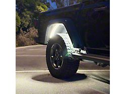 Sick Diesel Fender Wheel Lights; Single Row (20-25 Jeep Gladiator JT)